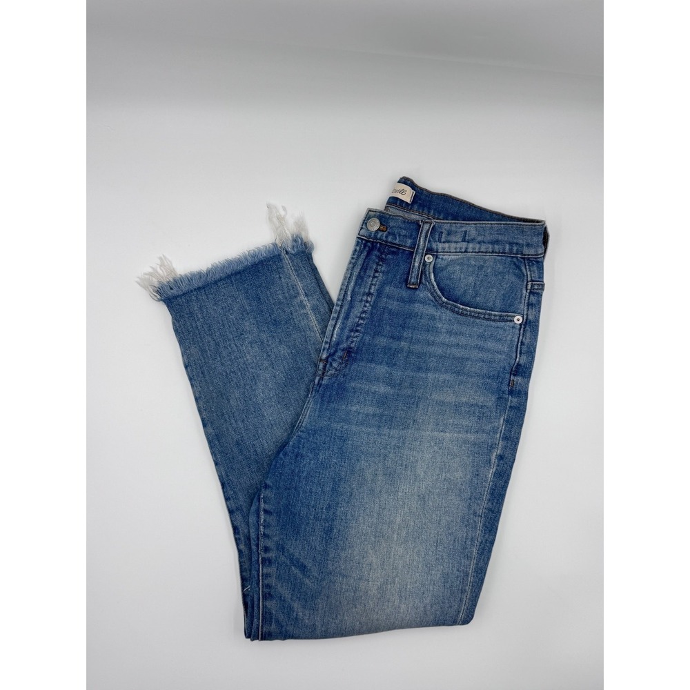 Madewell‎ The Perfect Vintage Jean Distressed Frayed Hem
